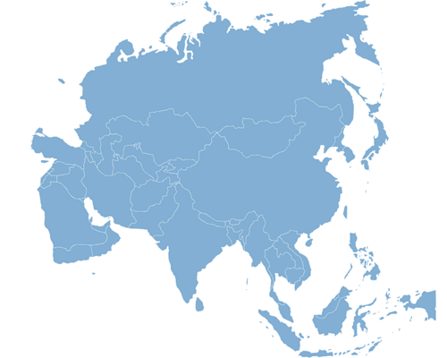 Asia map